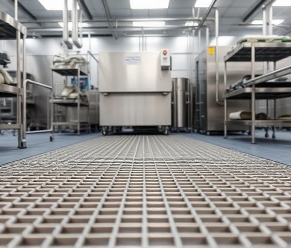 Food industry — Metal-Disain metal gratings application