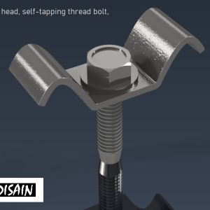 Fasteners for Gratings 1