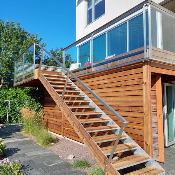 Metal + wood