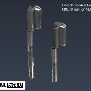 Fasteners for Gratings 8