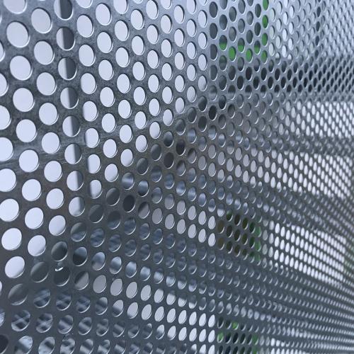 Round Holes With Staggered Pitch