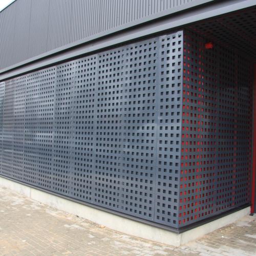 Square Holes With Square Pitch