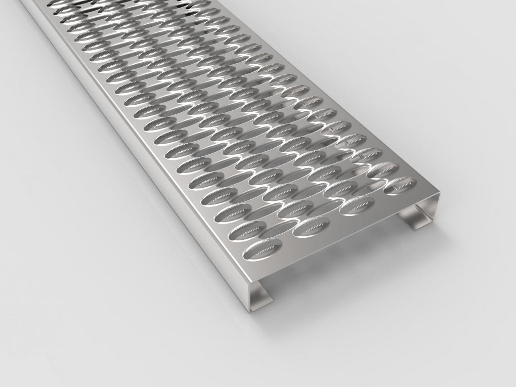 Perforated panel Serrated