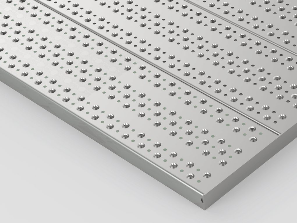 TrafoDeck — flamsläckande metallpanel