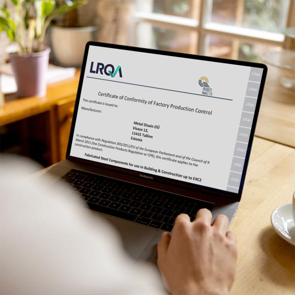 Uuendatud sertifikaat